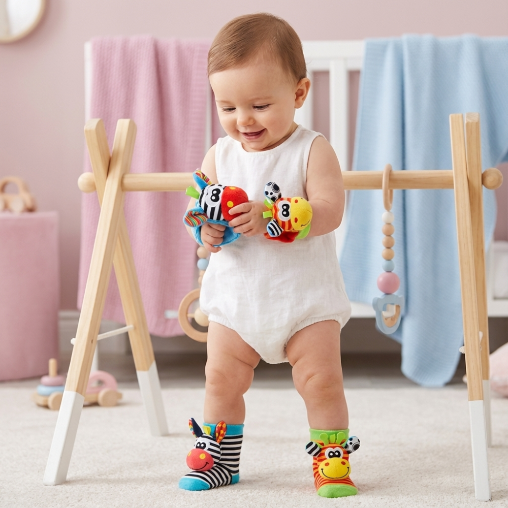 Baby Sensory Wrist & Foot Rattles