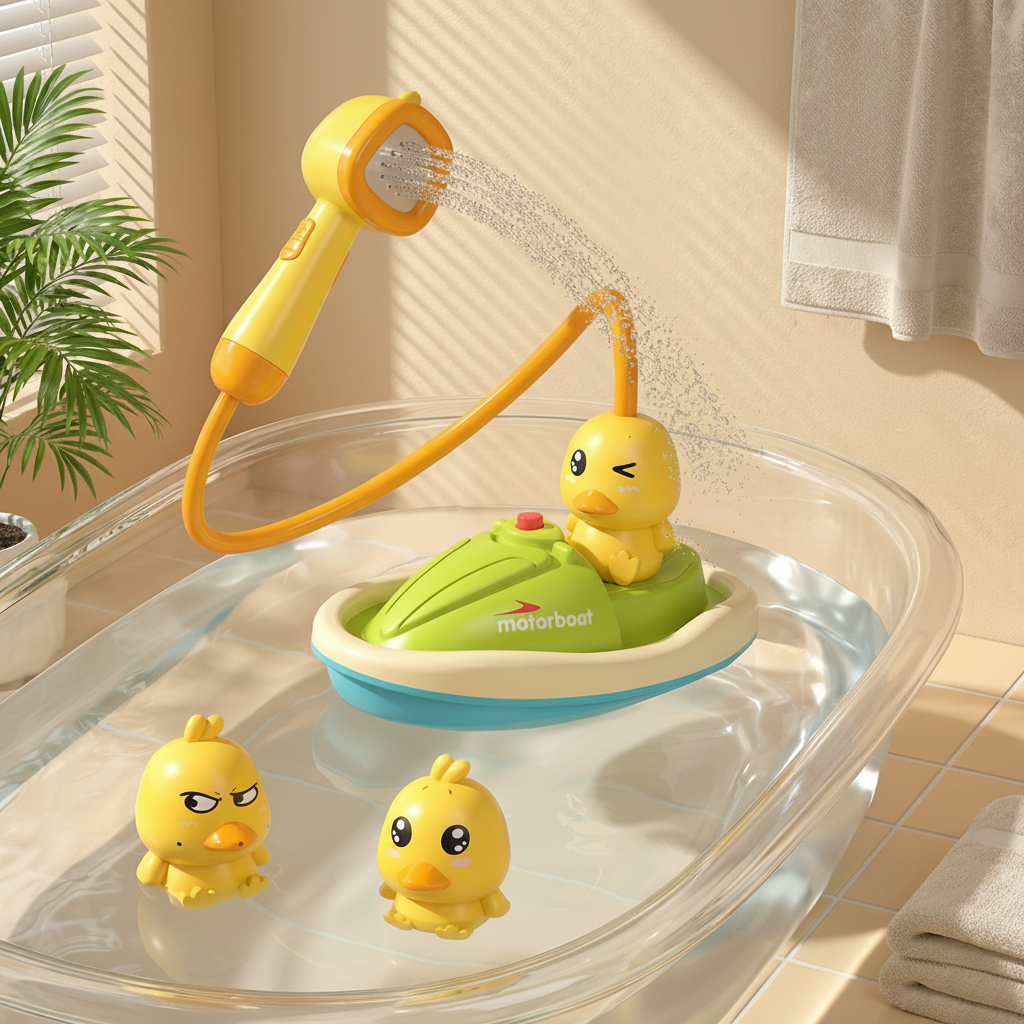 Interactive Bath Playset for Infants