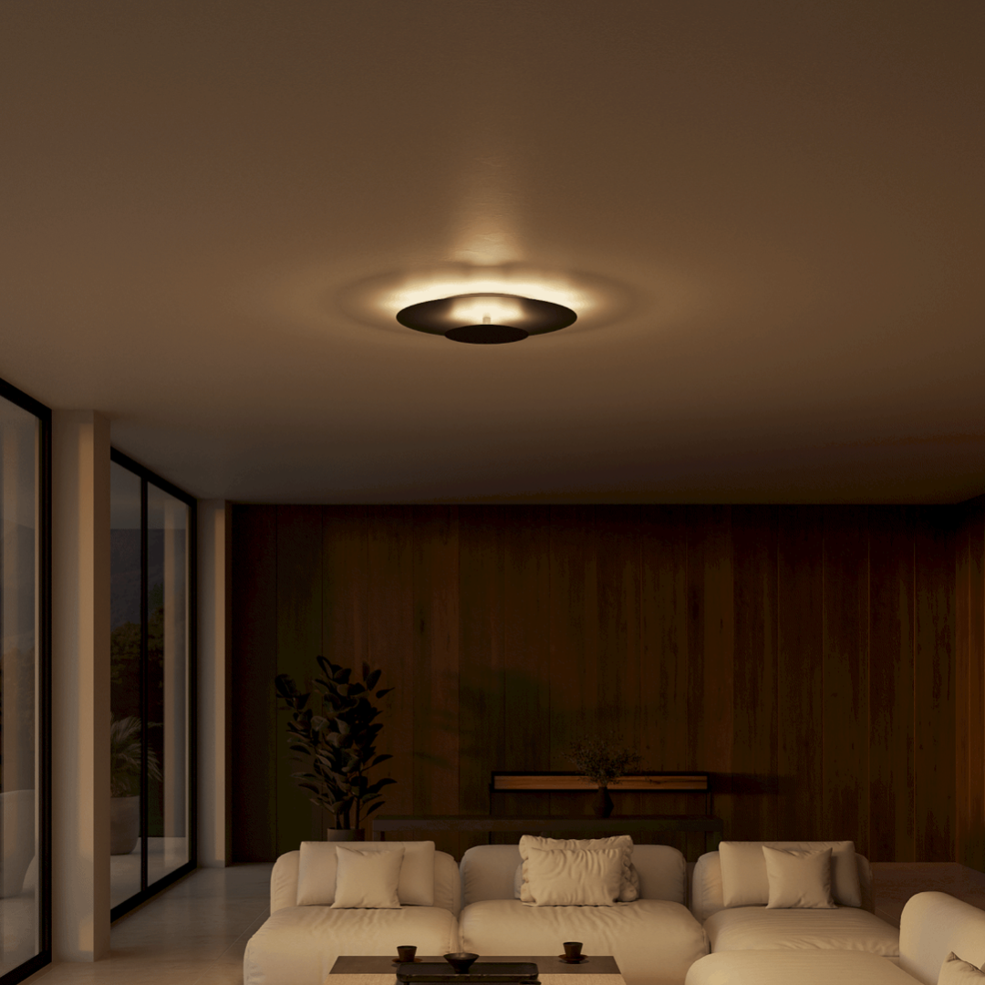 Modern Slim LED Flush Mount Ceiling Light