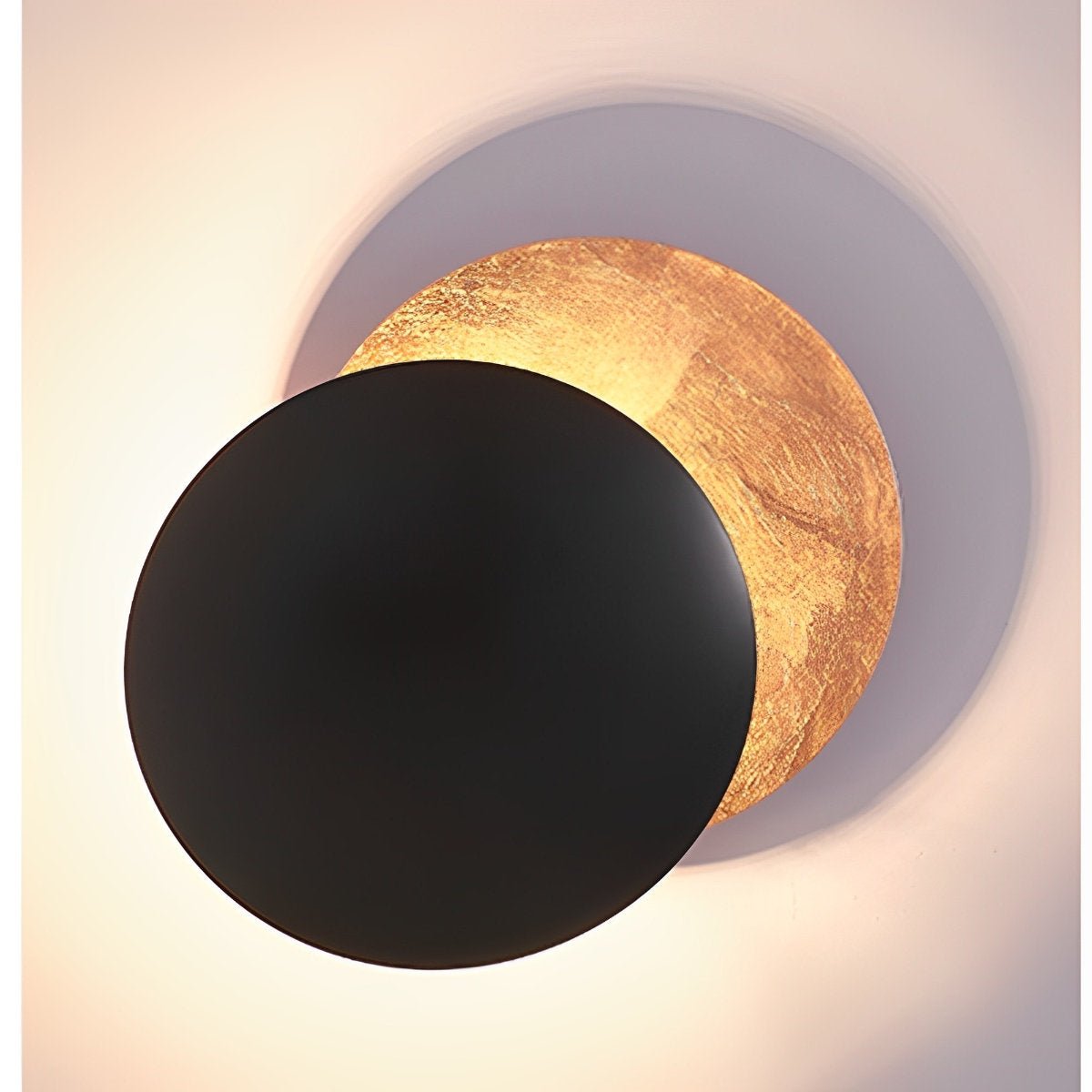 Minimalist Moon Eclipse Creative Wall Sconce