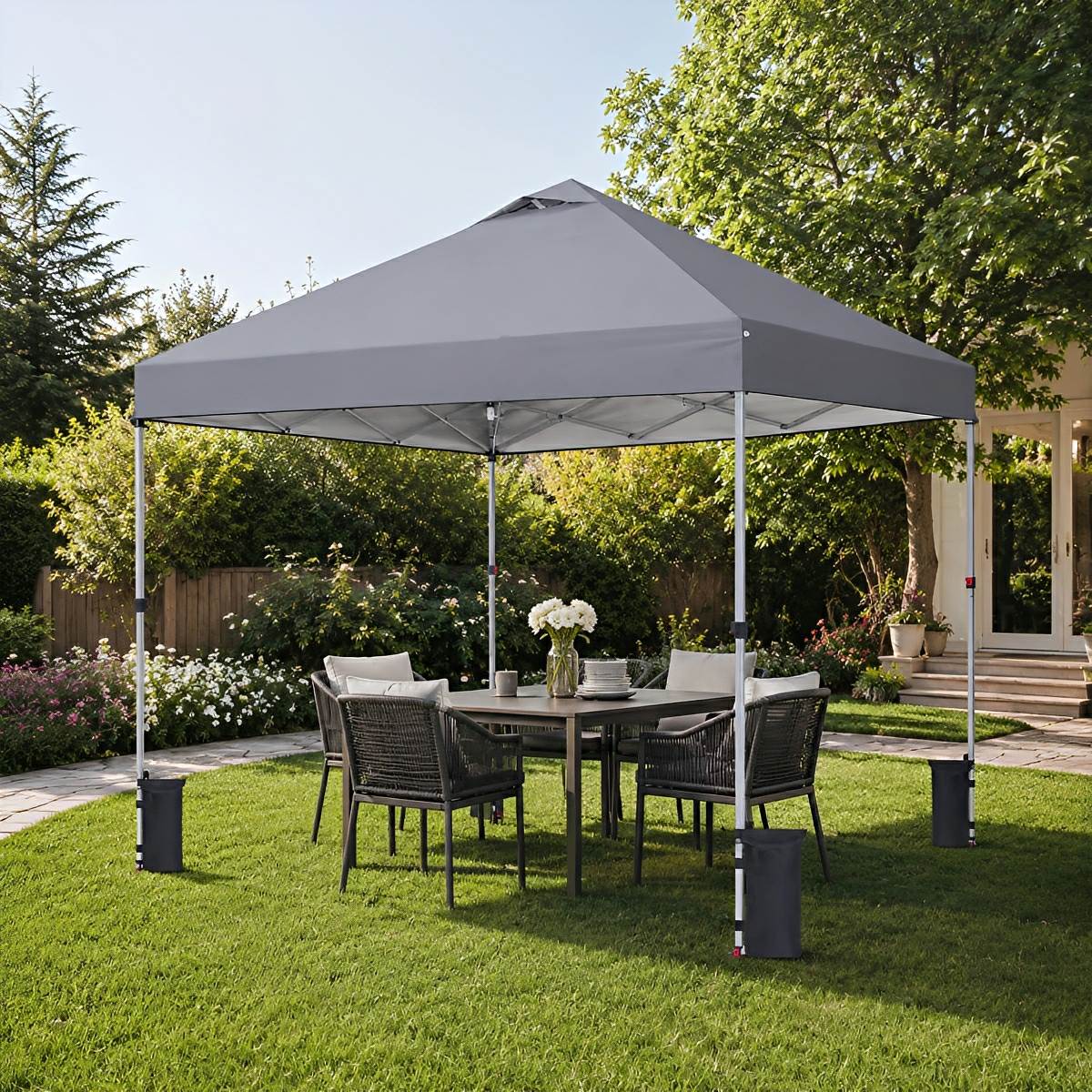 10x10 Pop Up Canopy Tent Portable Outdoor Shelter
