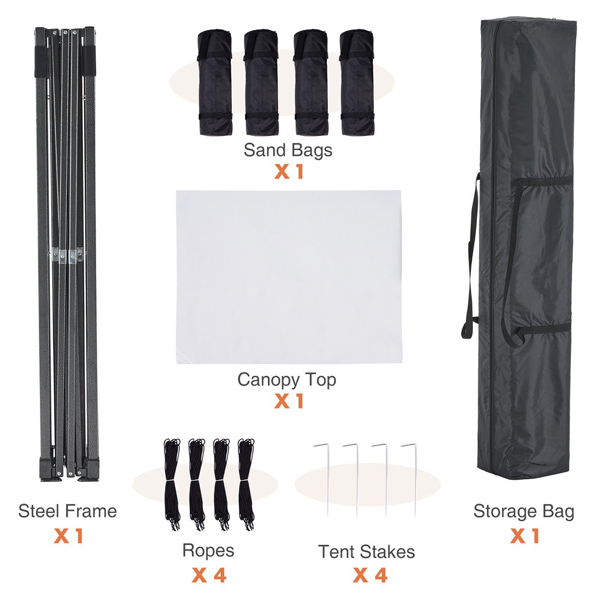 10x10 Pop Up Canopy Tent Portable Outdoor Shelter Shade