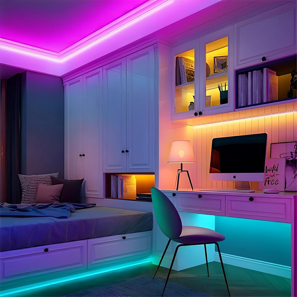 24V Waterproof RGB Outdoor Flexible Neon LED Strip Light