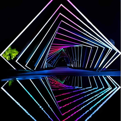 24V Waterproof RGB Outdoor Flexible Neon LED Strip Light