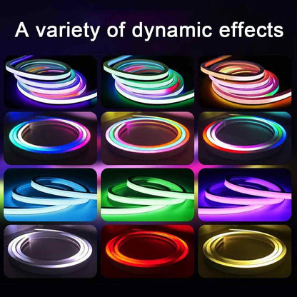 24V Waterproof RGB Outdoor Flexible Neon LED Strip Light