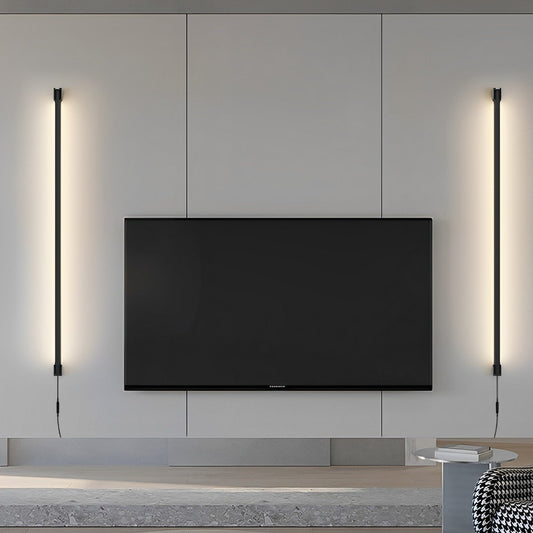 360°  Rotatable Modern Minimalist Plug-in LED Long Strip Lights Wall Light