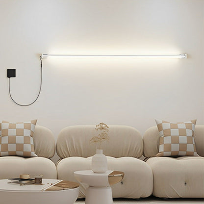 360°  Rotatable Modern Minimalist Plug-in LED Long Strip Lights Wall Light