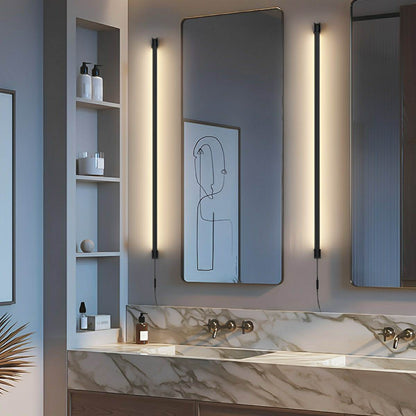 360°  Rotatable Modern Minimalist Plug-in LED Long Strip Lights Wall Light