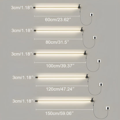 360°  Rotatable Modern Minimalist Plug-in LED Long Strip Lights Wall Light