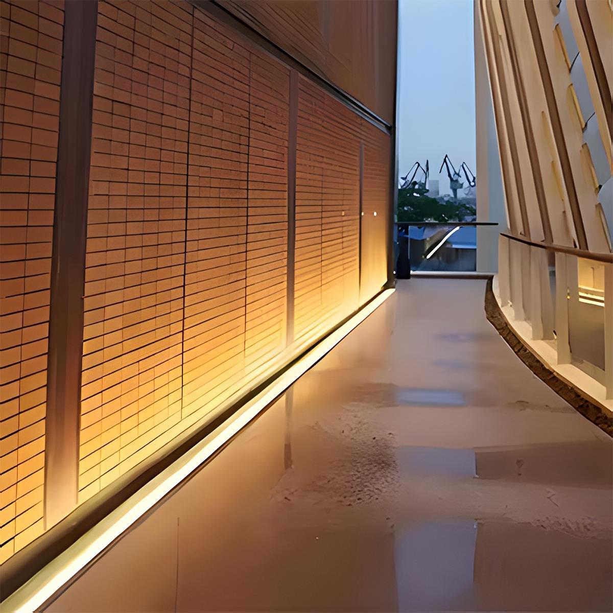 DC24V Low Voltage Outdoor In-Ground LED Waterproof Wall Washer Lights 39.37''
