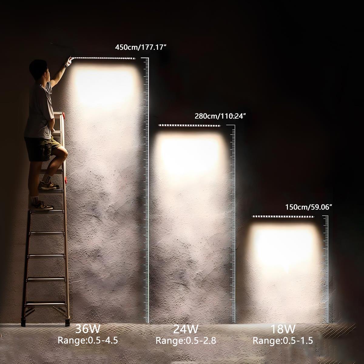 DC24V Low Voltage Outdoor In-Ground LED Waterproof Wall Washer Lights 39.37''