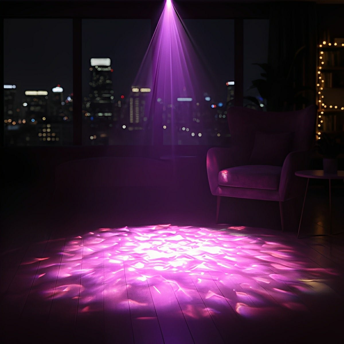 3D Dynamic Ocean Water Waves LED Spot Light Ambient Lighting