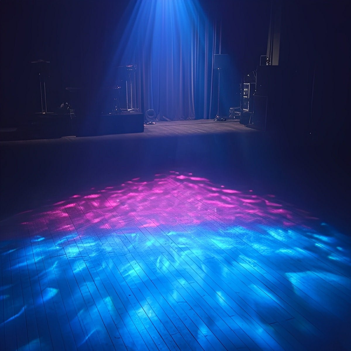 3D Dynamic Ocean Water Waves LED Spot Light Ambient Lighting