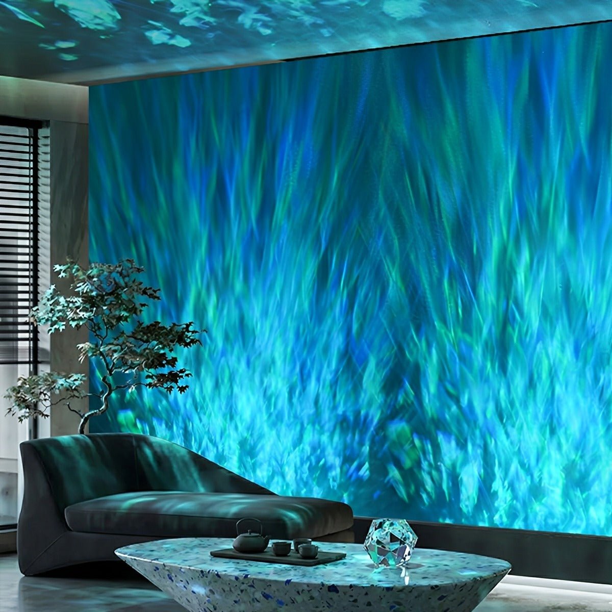 3D Dynamic Ripple LED Wall Washer Light Ambient Lighting