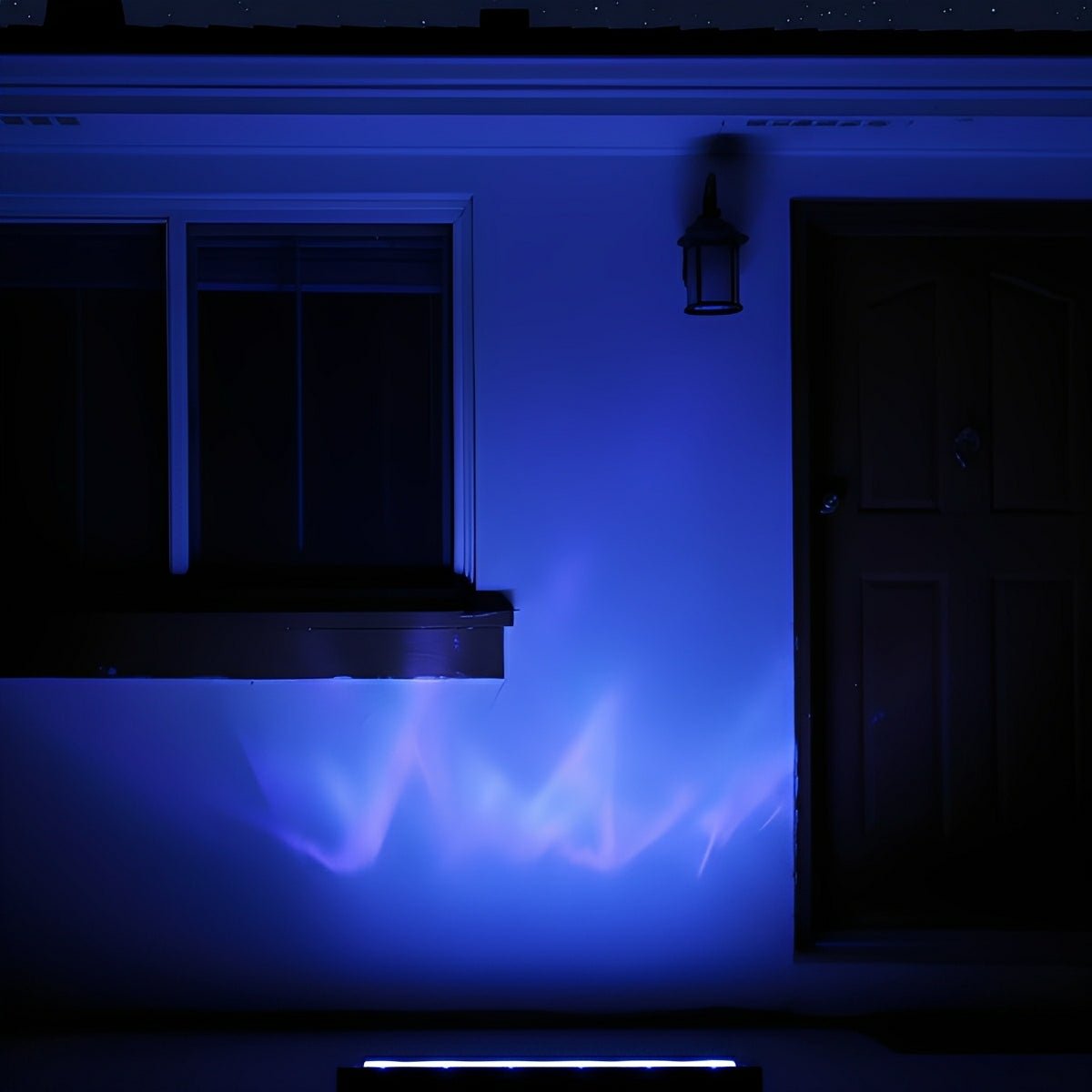3D Dynamic Wave LED Strip Waterproof Outdoor Wall Washer Lights DC24V 42.91''