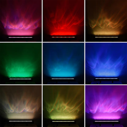3D Dynamic Wave LED Strip Waterproof Outdoor Wall Washer Lights DC24V 42.91''