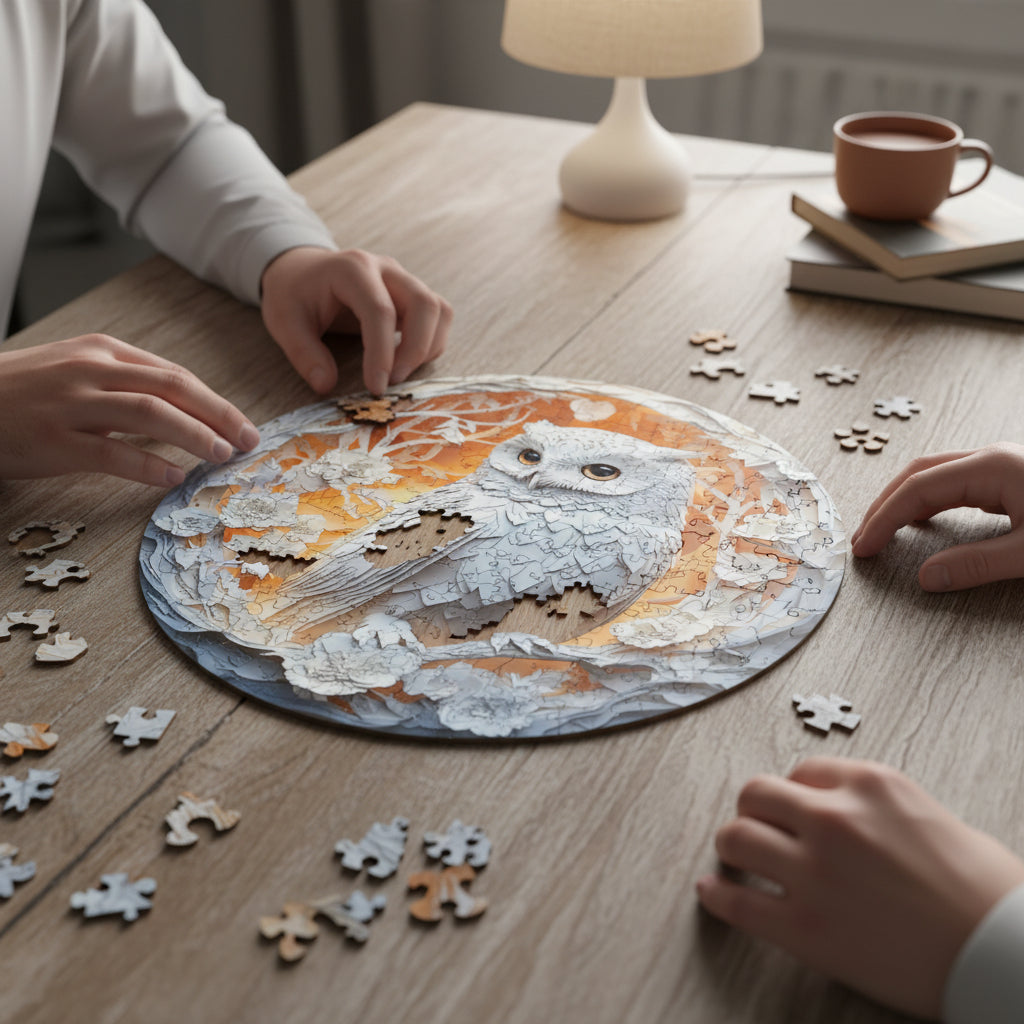 3D Art Puzzle Brain Teaser for Adults