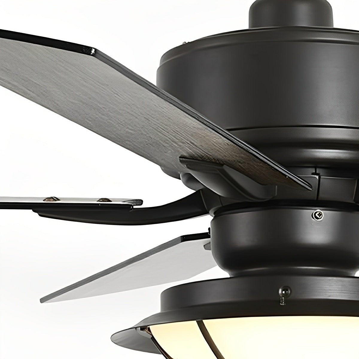52" Classic Outdoor DC Motor Reverse Ceiling Fan Light