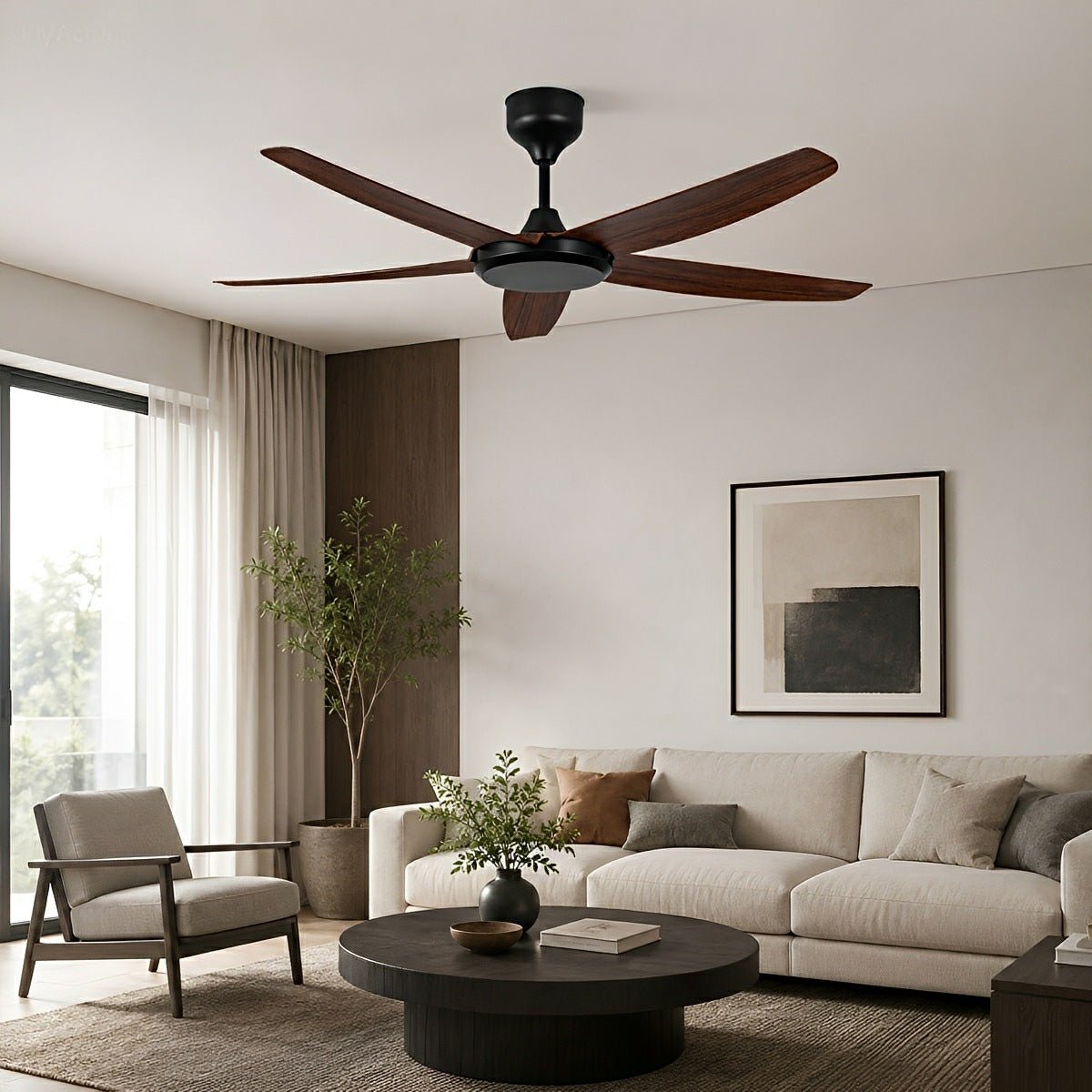 52″ Modern Minimalist Ceiling Fan