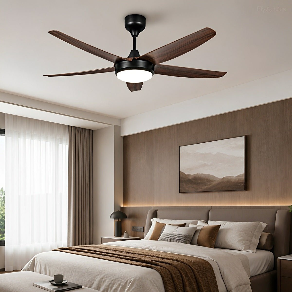 52″ Modern Minimalist Ceiling Fan