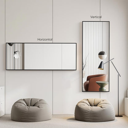 71"x26" Large Full Body Floor Mirror Standing Wall Mirror