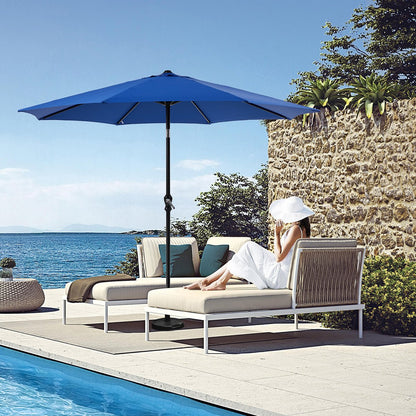 9 Ft Waterproof UV Protection Outdoor Patio Umbrella