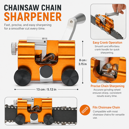 Precision Chainsaw Chain Sharpening Tool