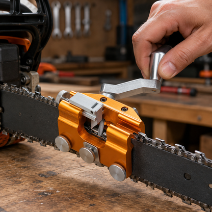 Precision Chainsaw Chain Sharpening Tool