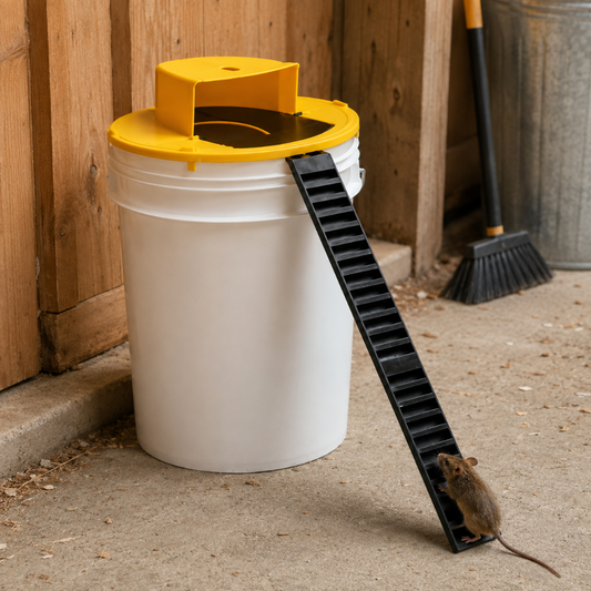Automatic Bucket Mouse Trap