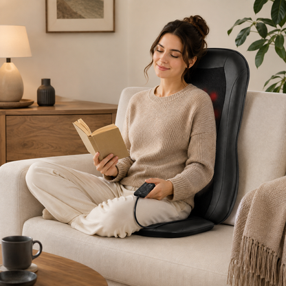 Vibrating Rolling Massage Seat Cushion