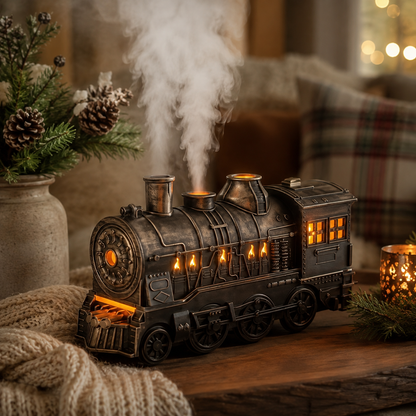 Locomotive-Design Steam Mist Humidifier