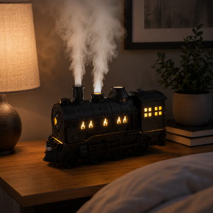 Locomotive-Design Steam Mist Humidifier