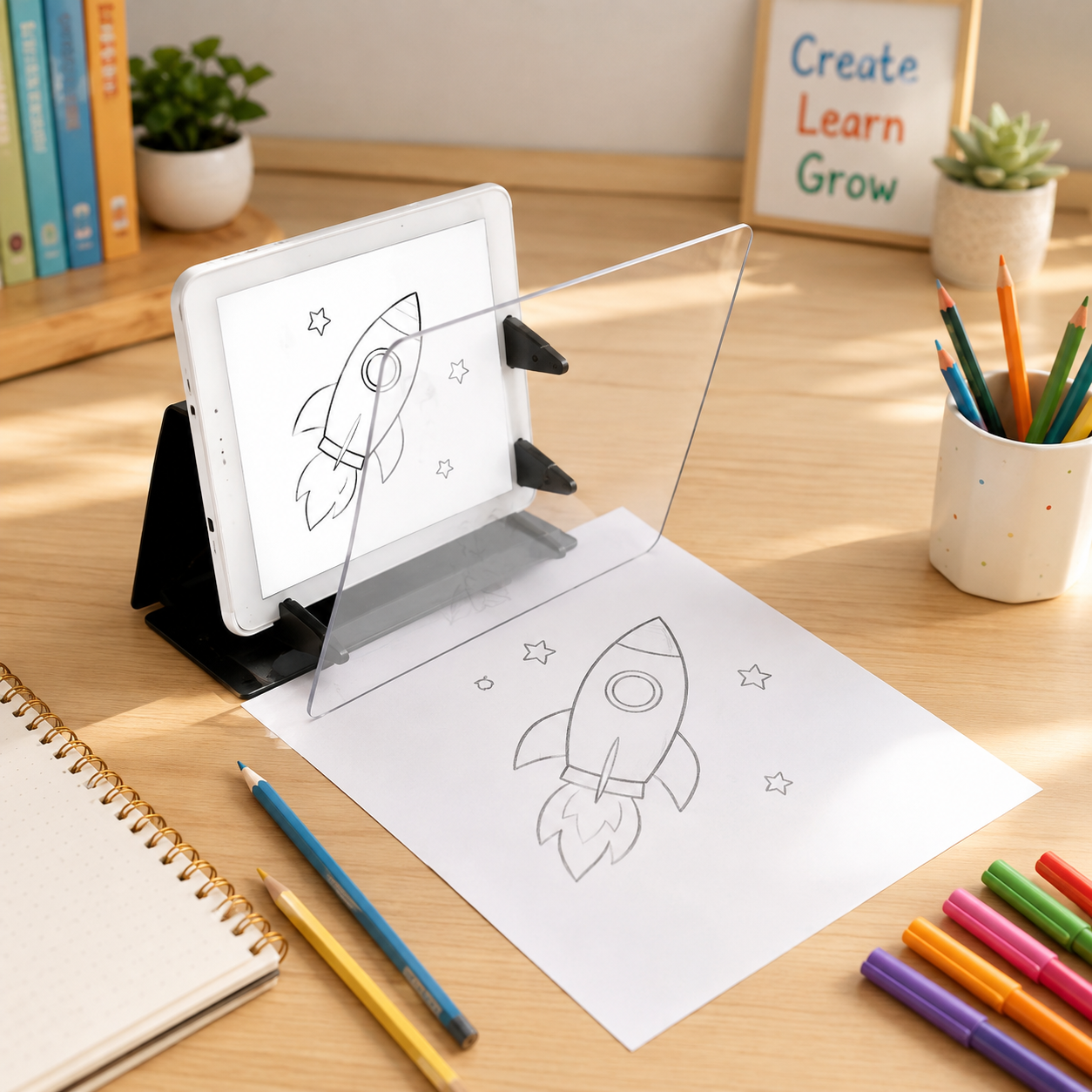 Portable Kids' Drawing Projector Toy