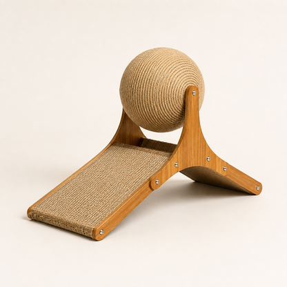 Dual-Design Interactive Cat Scratching Toy