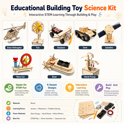Interactive Science Building Toy Kit