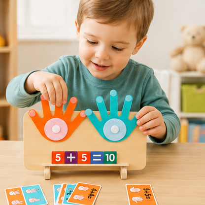 Wooden Finger Counting Learning Toy