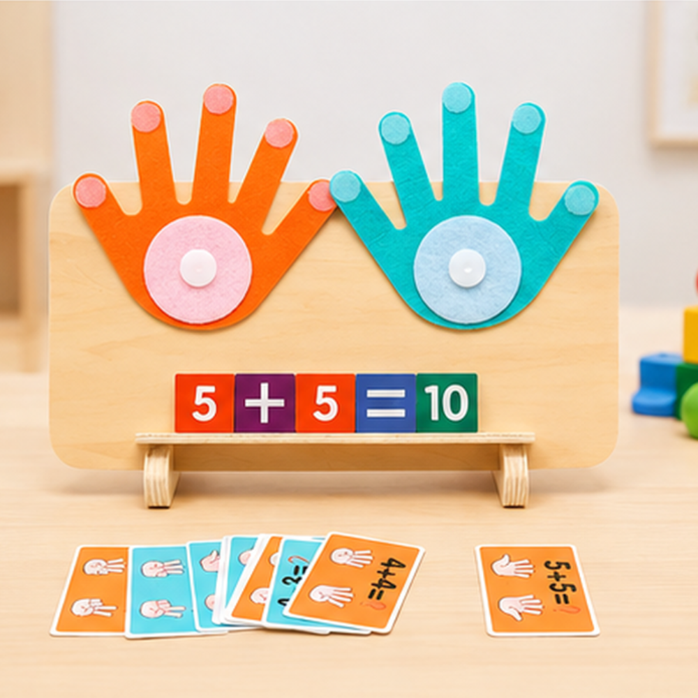 Wooden Finger Counting Learning Toy
