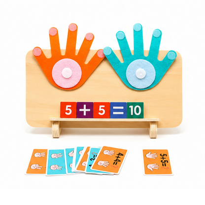 Wooden Finger Counting Learning Toy