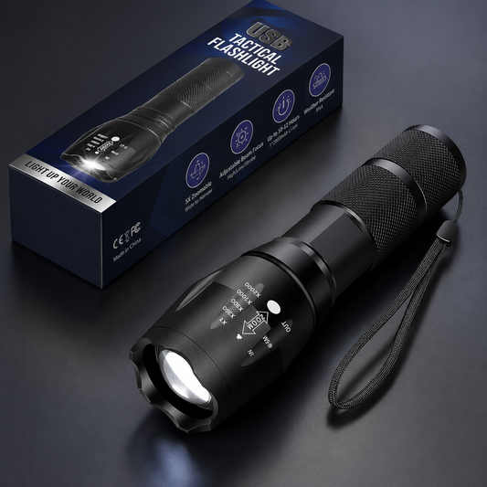 Tactical Waterproof LED Flashlight