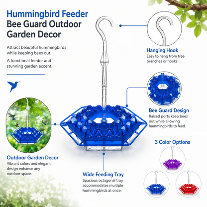 Hummingbird Feeder with Bee Guard