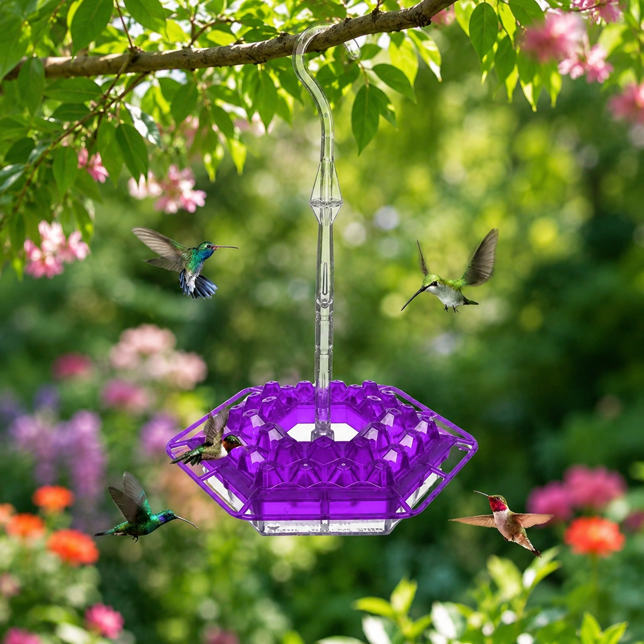 Hummingbird Feeder with Bee Guard