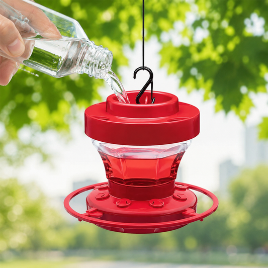 Hanging Hummingbird Feeder, Easy-Fill