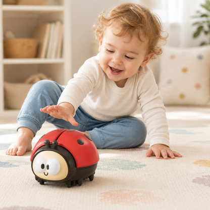 Colorful Ladybug Baby Activity Toy