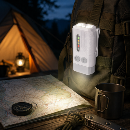 Rechargeable Magnetic Pocket Flashlight