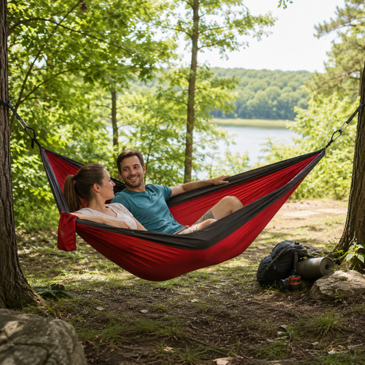 Lightweight Parachute Camping Hammock