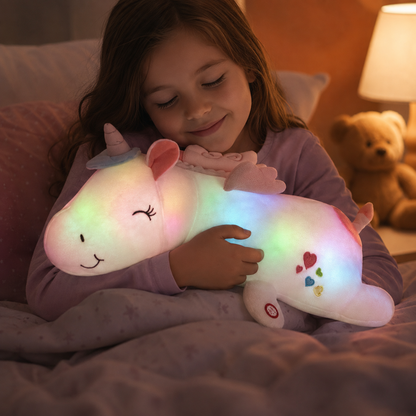 Plush Rainbow LED Night Light Toy