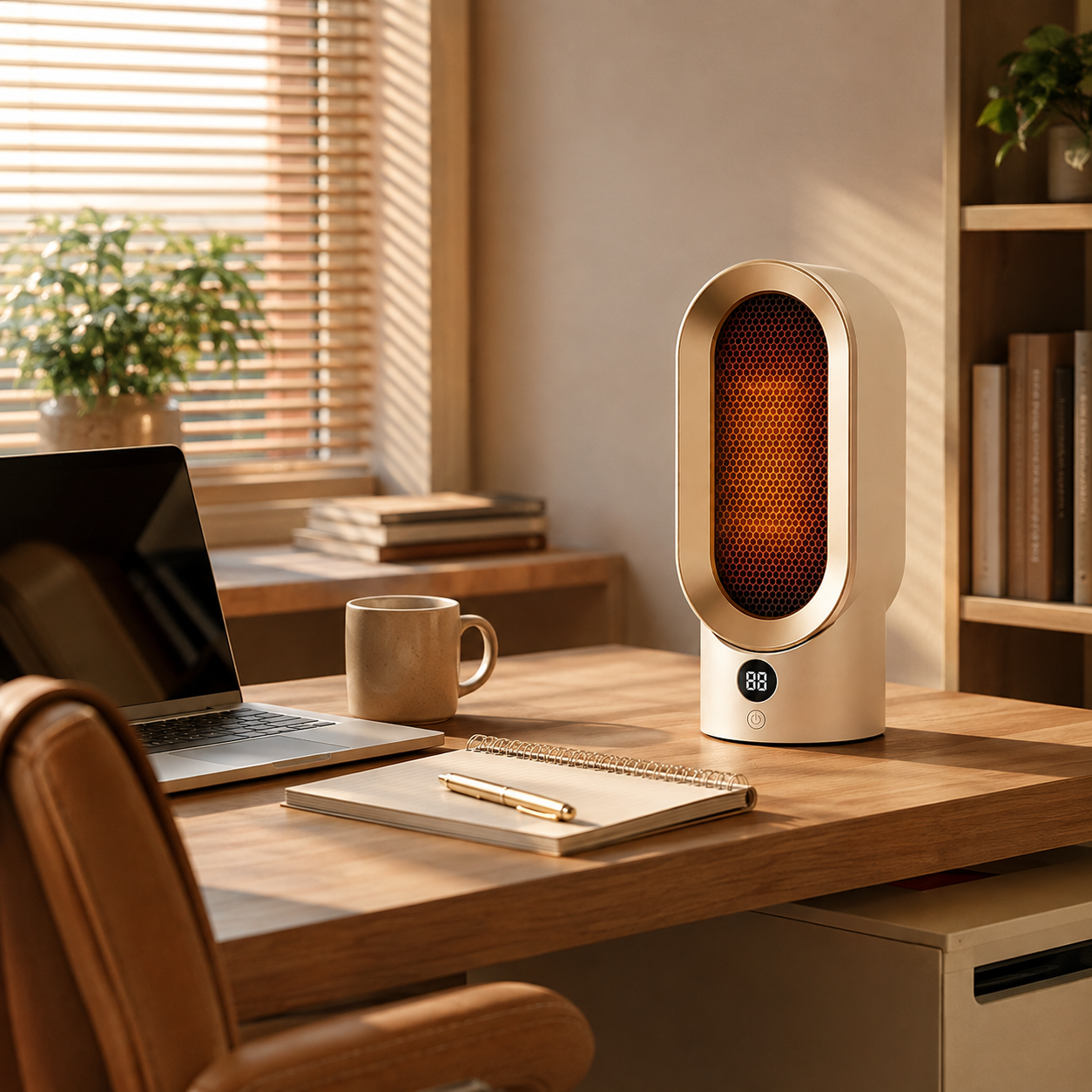 Compact Quick-Heat Portable Electric Heater