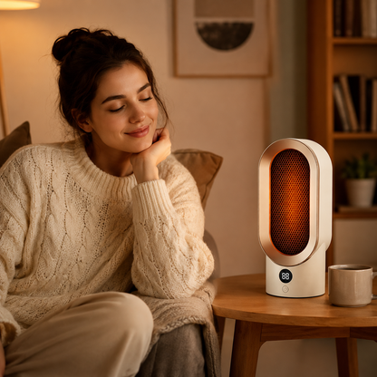 Compact Quick-Heat Portable Electric Heater