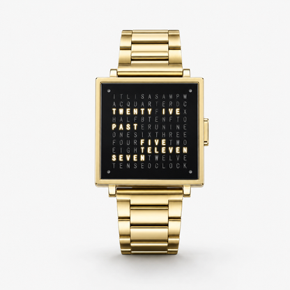 Modern Digital Display Text Watch