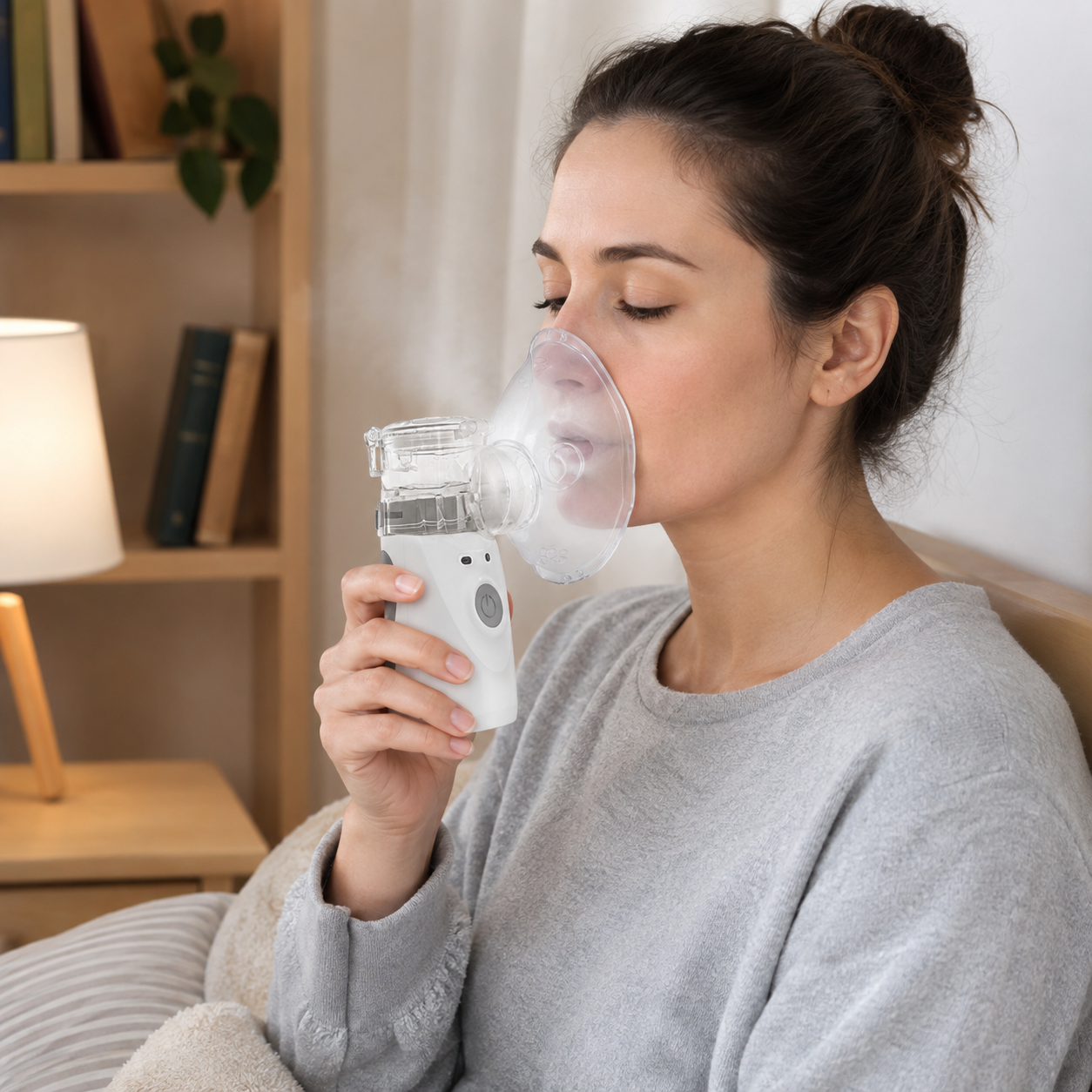 Portable Compact Ultrasonic Nebulizer